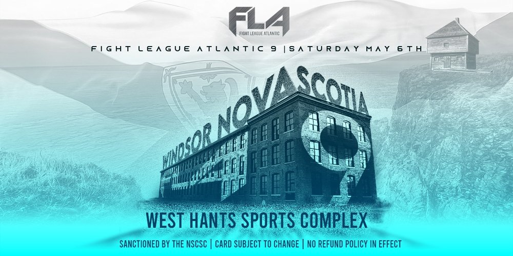 Fight League Atlantic 9 Select your Seats West Hants Sports Complex
