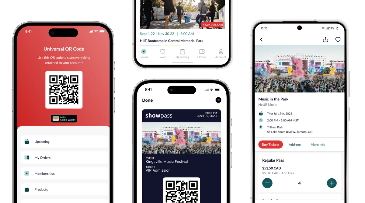 Create Amazing Experiences · Showpass