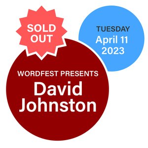 Wordfest Presents David Johnston
