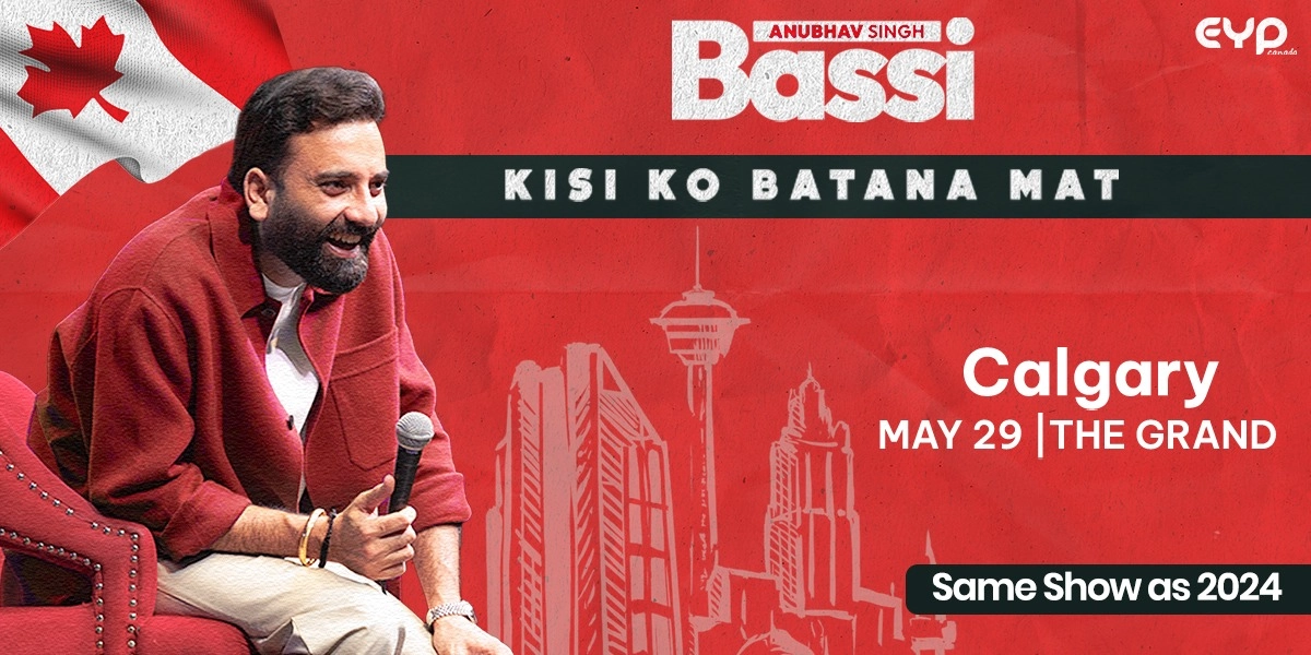 Event image for Anubhav Singh Bassi – Kisi Ko Batana Mat