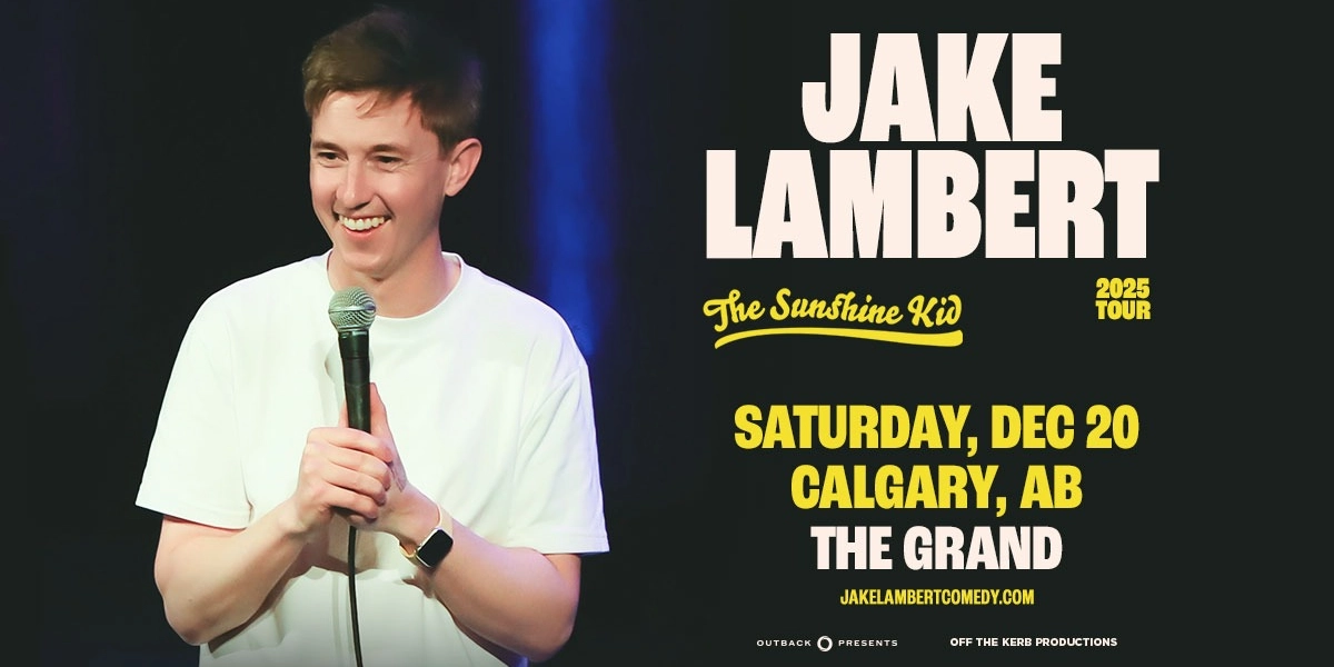 Event image for Jake Lambert: The Sunshine Tour
