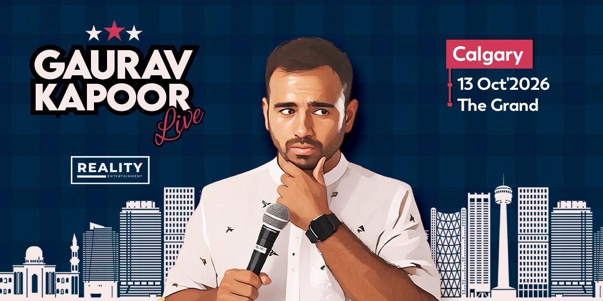 Event image for Gaurav Kapoor Live presented by Reality Entertainment