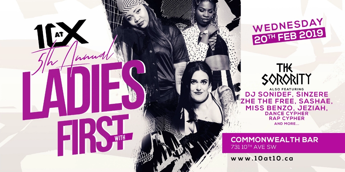Event image for 5th Annual Ladies First ft. The Sorority