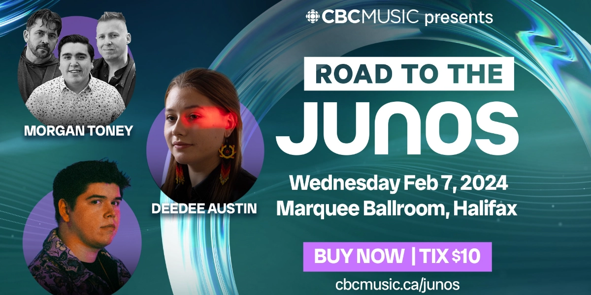 Event image for CBC Music Presents Morgan Toney, Wolf Castle & DeeDee Austin @ Road to The JUNOs