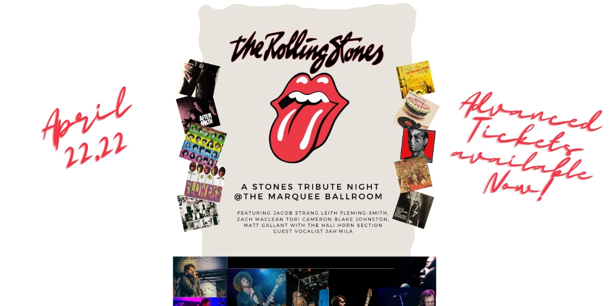 Event image for A Stones Tribute Night @ The Marquee Ballroom
