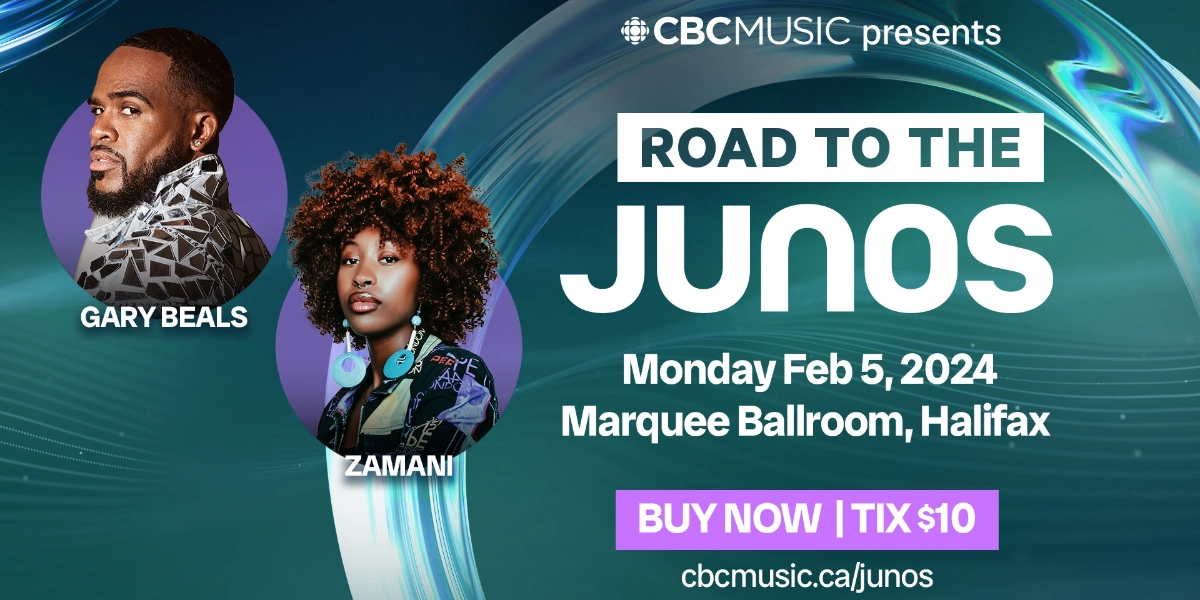Event image for CBC Music Presents Gary Beals & Zamani @ Road to the JUNOS