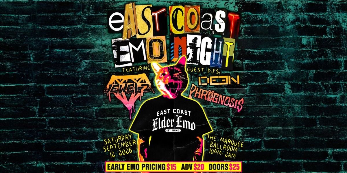Event image for East Coast Emo Night
