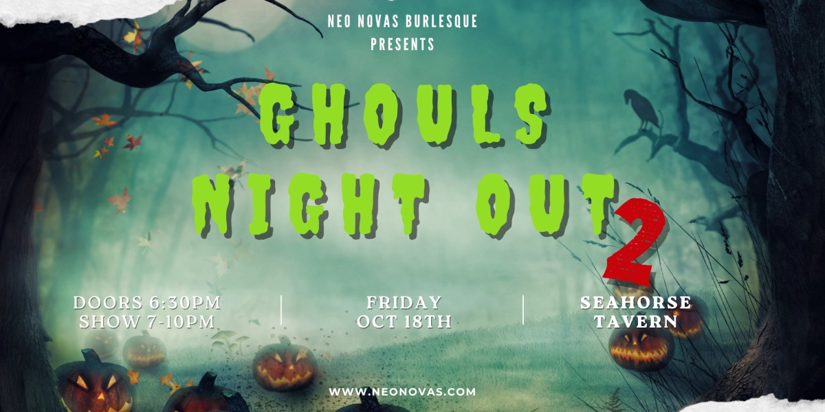 Event image for Ghoul's Night Out 2 @ The Seahorse Tavern