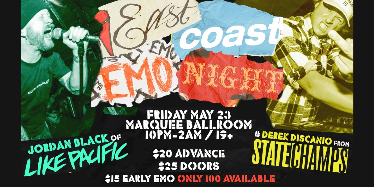 Event image for EAST COAST EMO NIGHT