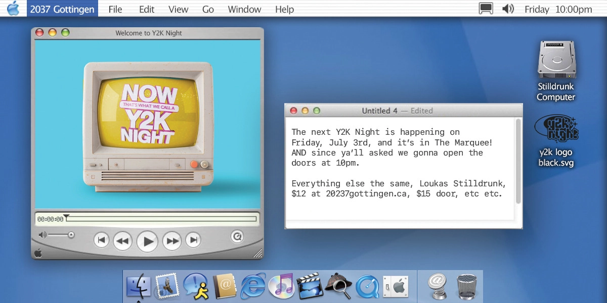 Event image for Y2K