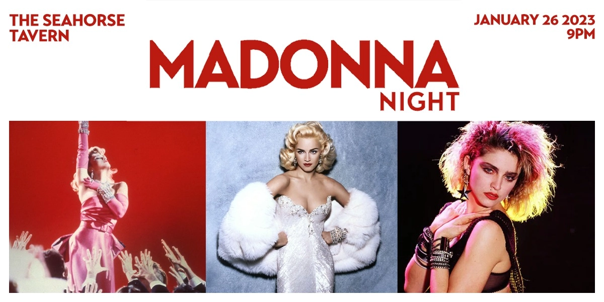 Event image for Madonna Night @ The Seahorse Tavern