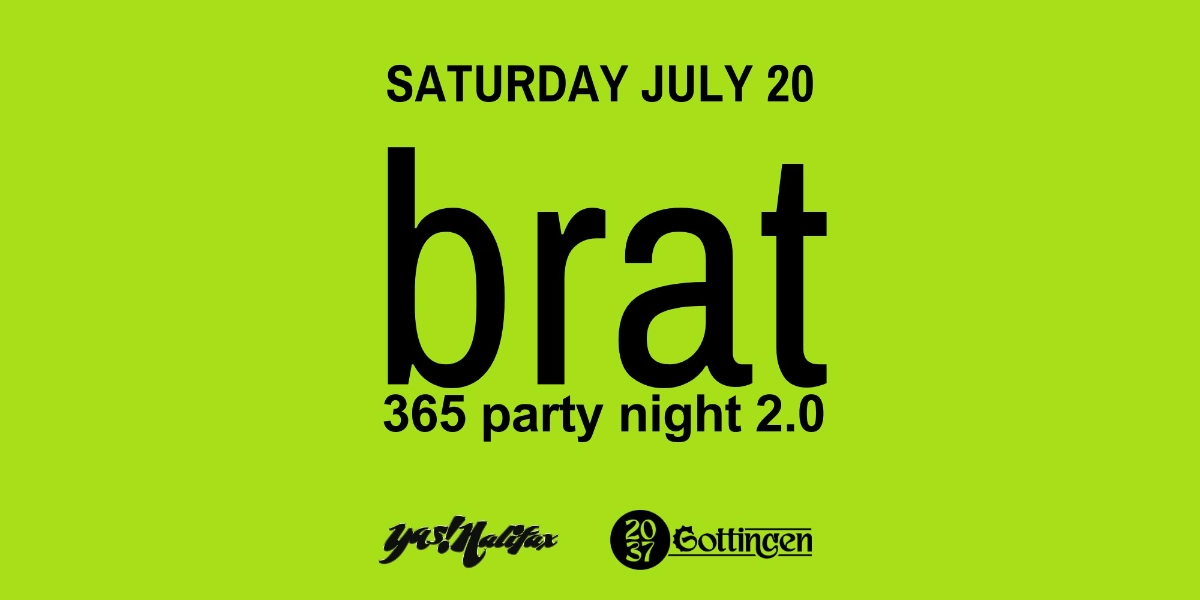 Event image for BRAT - 365 Party Night v2.0 @ The Marquee Ballroom