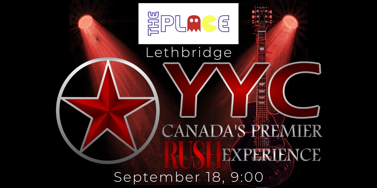 Event image for ONE NIGHT ONLY WITH YYC! The RUSH experience!