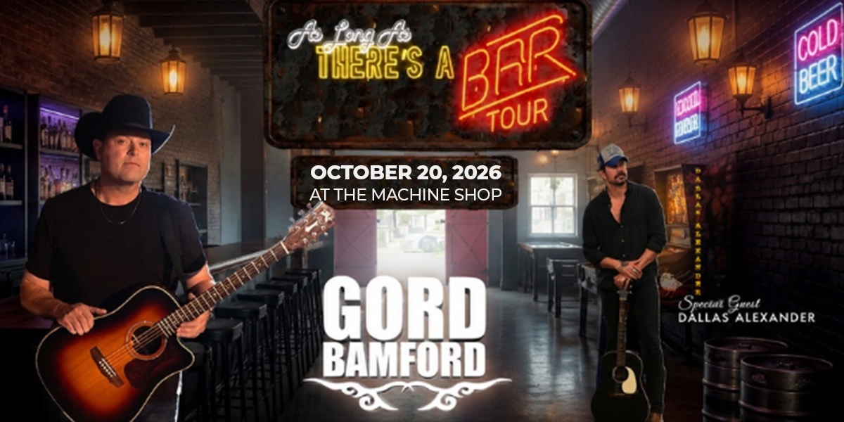 Event image for Gord Bamford As Long as There's a Bar Tour