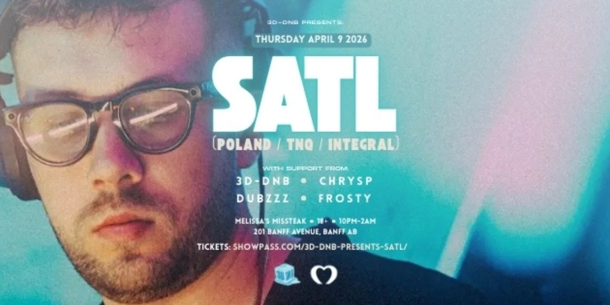 Event image for 3D-DNB Presents SATL