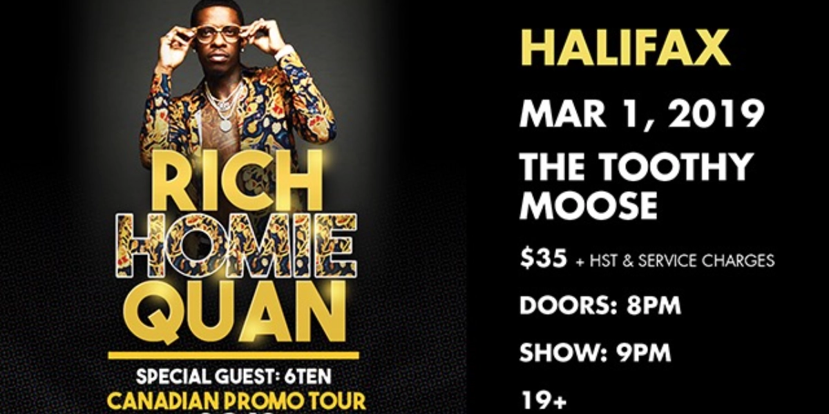 Event image for Rich Homie Quan LIVE in Halifax