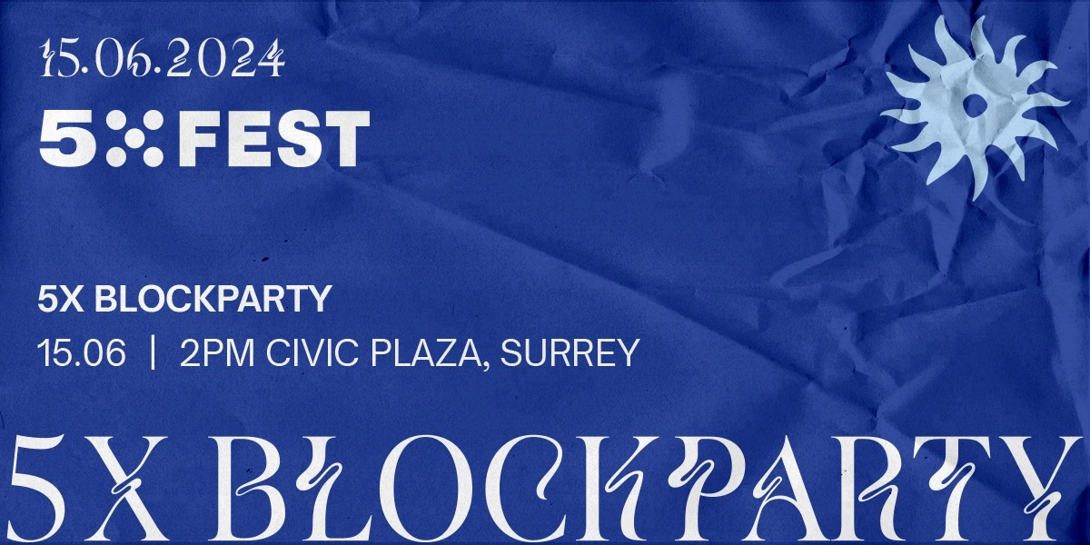 Event image for 5X Blockparty - General Admission