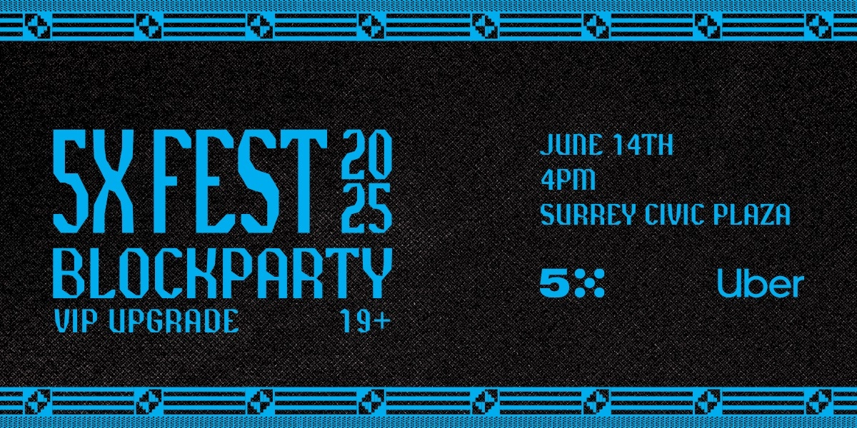 Event image for 5X Blockparty - VIP (19+)
