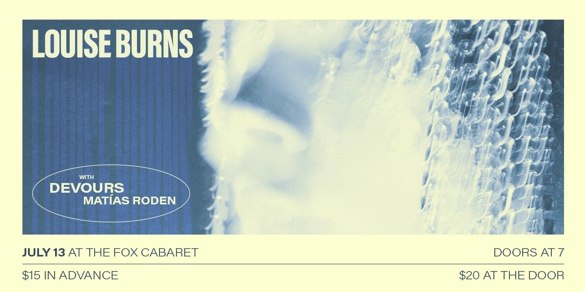 Event image for Louise Burns at the Fox Cabaret