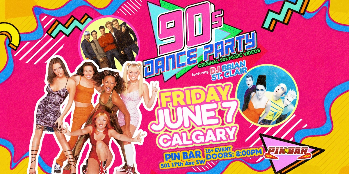 Event image for 90s Dance Party Calgary!