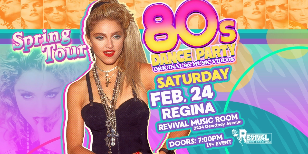 Event image for 80s Dance Party Regina!