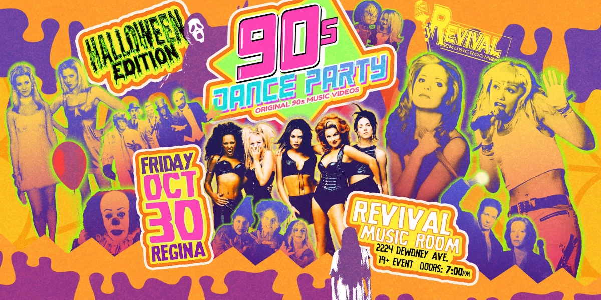 Event image for 90s Dance Party Regina - Halloween Edition!