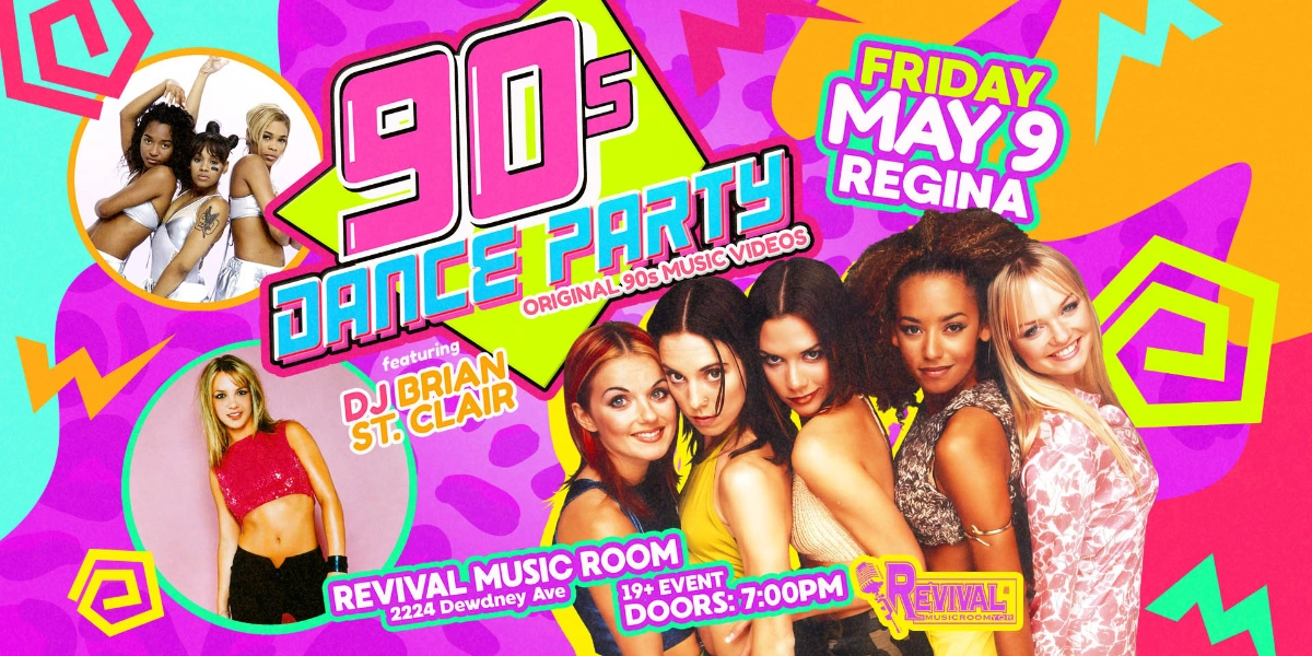 Event image for 90s Dance Party Regina!