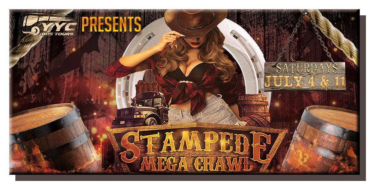 Event image for Stampede Mega Crawl Saturday July 4th