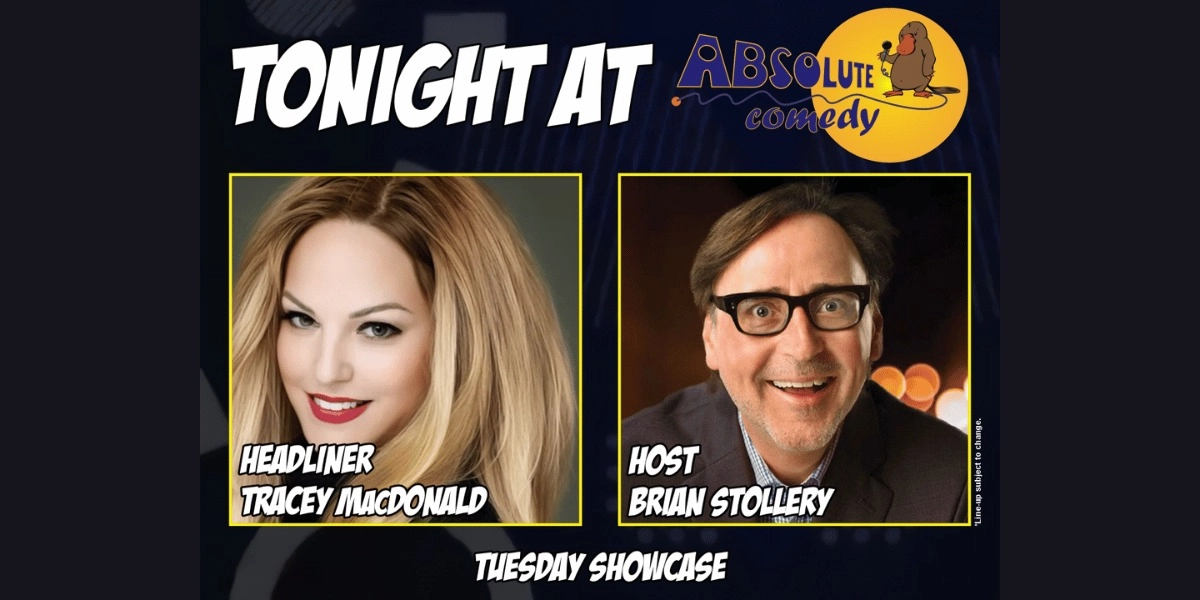 Event image for Absolute Comedy Ottawa: Headliner Tracey Macdonald and MC Brian Stollery