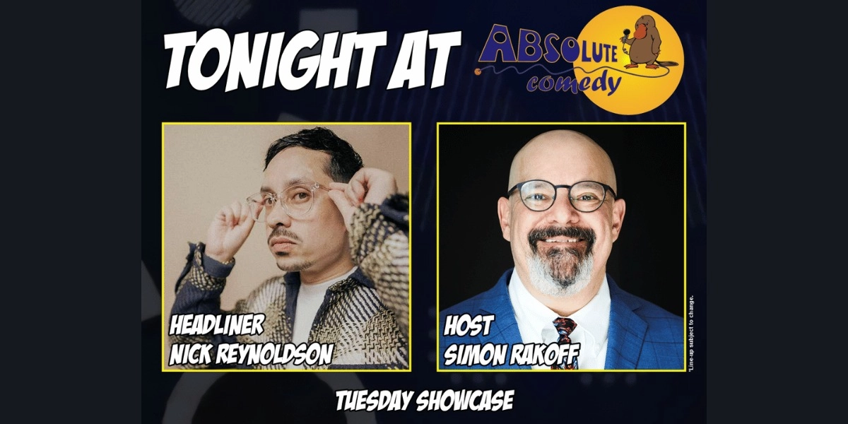 Event image for Absolute Comedy Ottawa: Headliner Nick Reynoldson and MC Simon Rakoff