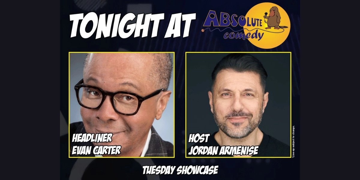 Event image for Absolute Comedy Ottawa: Headliner Evan Carter and MC Jordan Armenise
