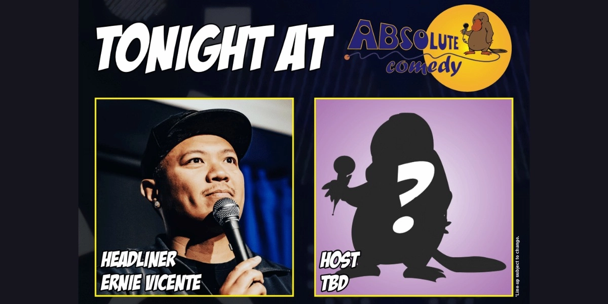 Event image for Absolute Comedy Ottawa: Headliner Ernie Vicente and MC Rick Currie