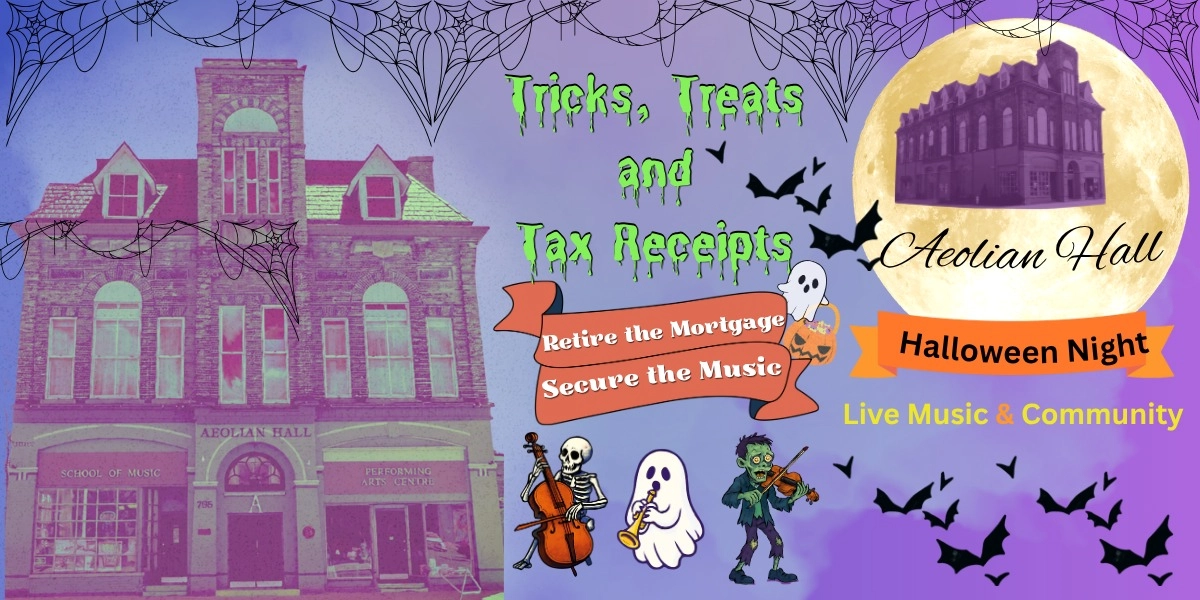 Event image for Tricks, Treats & Tax Receipts