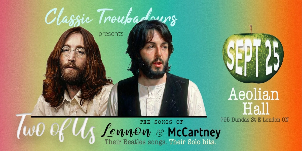 Classic Troubadours presents: The Songs of Lennon & McCartney