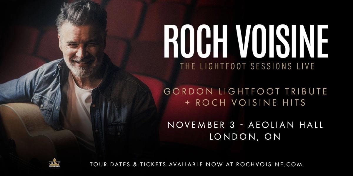 Event image for Roch Voisine: The Lightfoot Sessions