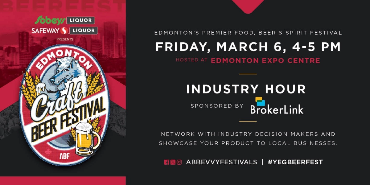 Event image for Edmonton Beerfest 2026 - B2B Industry Session