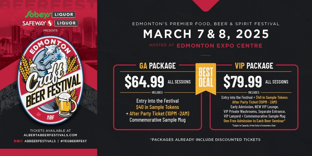Event image for Edmonton Beerfest 2025 - Packages