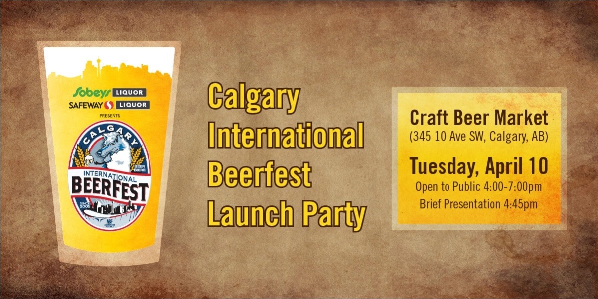 Event image for Calgary International Beerfest Launch Party