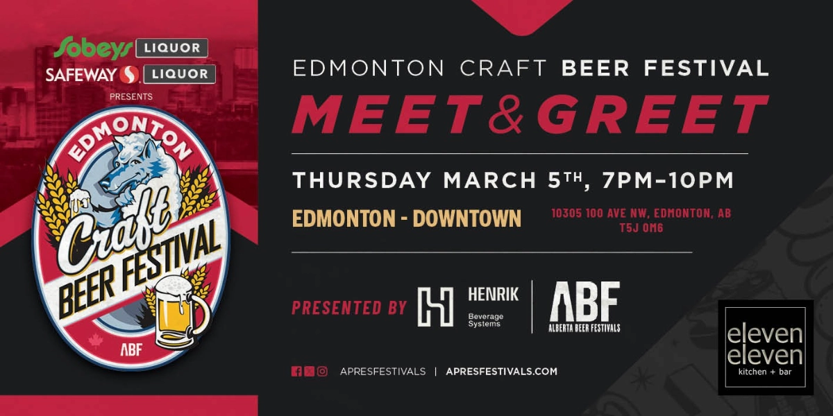 Event image for 2026 Edmonton Beerfest Meet & Greet