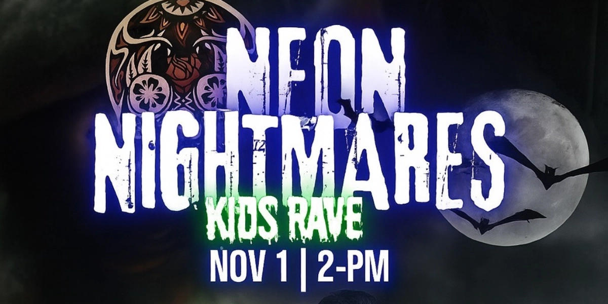 Event image for Neon Nightmares | Kids Rave