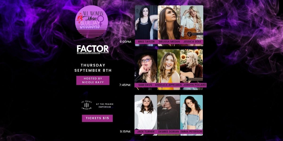 Event image for All Woman Music Blue Jay Sessions