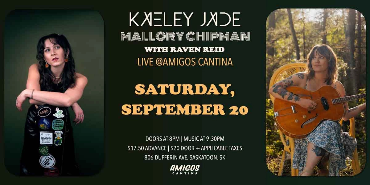 Event image for Kaeley Jade w/ Mallory Chipman and Raven Reid