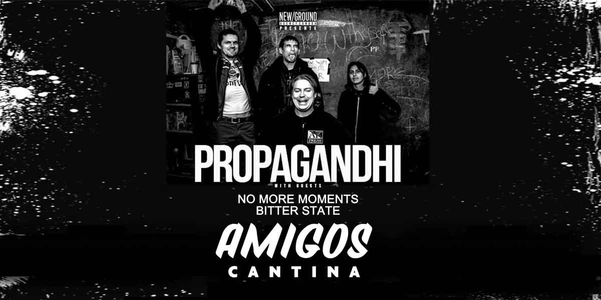 Event image for Propagandhi w/ No More Moments and Bitter State **CANCELLED**