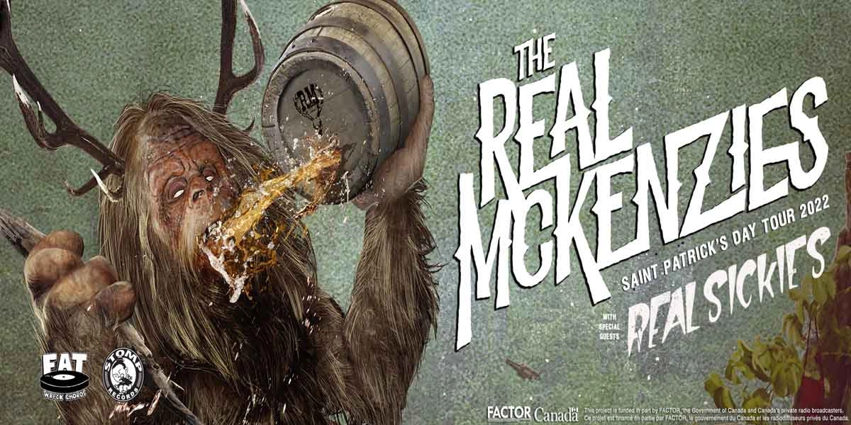 Event image for The Real McKenzies w/ Real Sickies