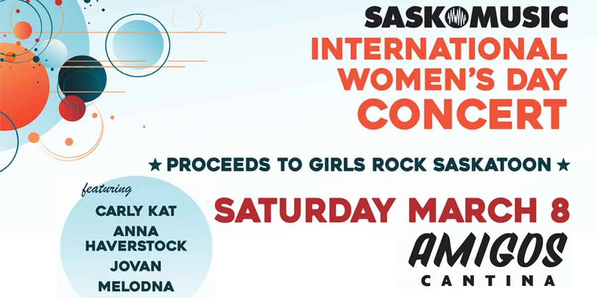 Event image for SaskMusic International Women's Day Concert