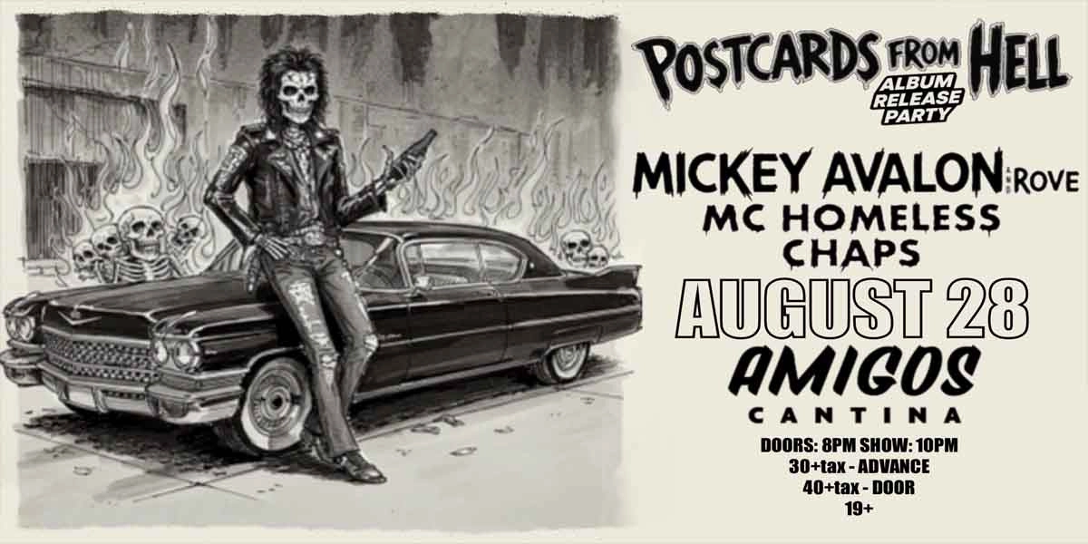 Event image for Mickey Avalon and Rove w/ MC Homeless and Chaps
