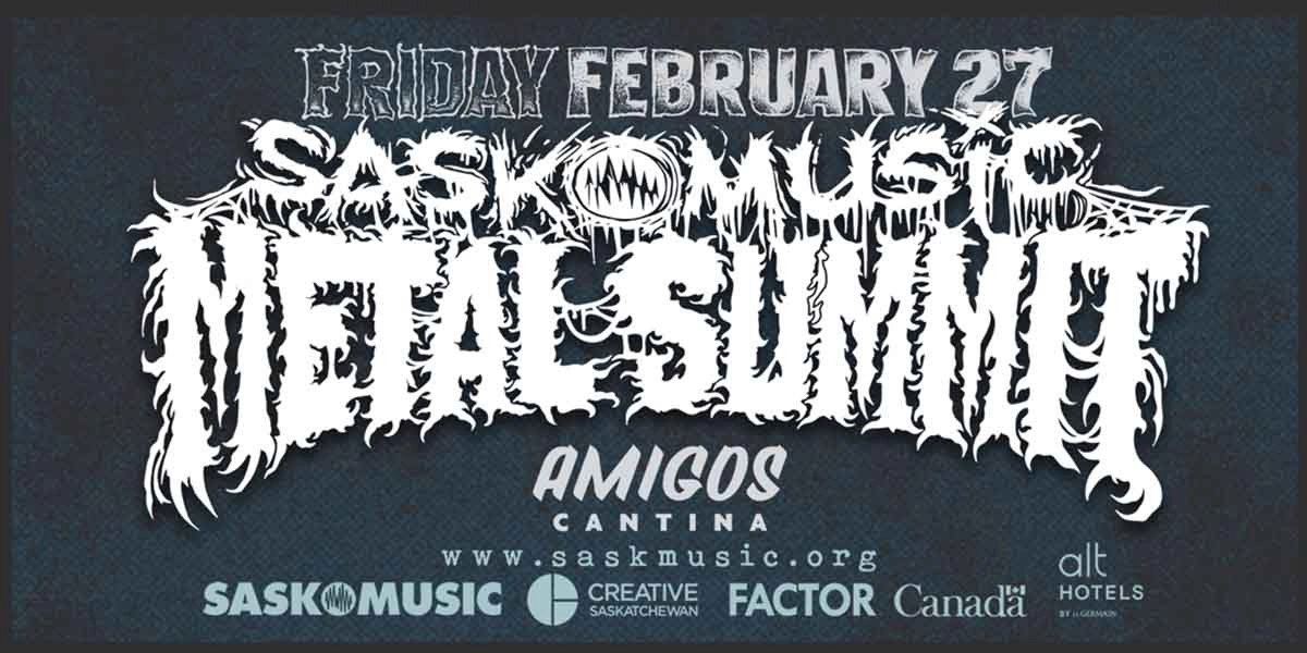 Event image for Sask Music Metal Summit featuring Into Eternity, Dead Shit Earth, and Augurium