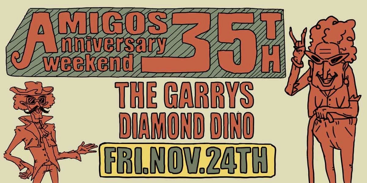 Event image for The Garrys w/ Diamond Dino