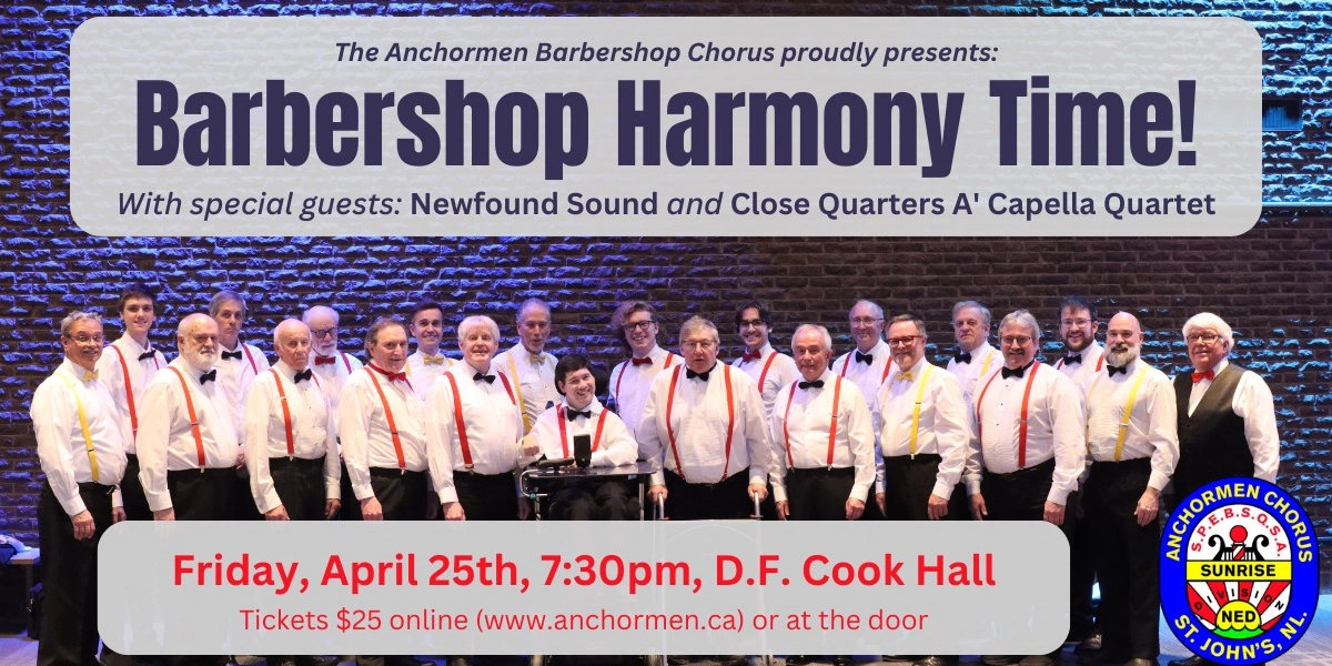 Event image for Barbershop Harmony Time!