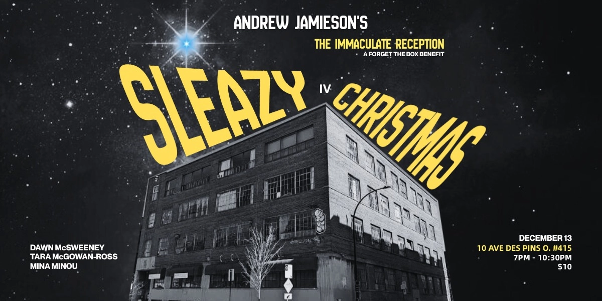 Event image for Andrew Jamieson's Sleazy Christmas IV